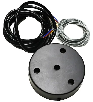 Image de NEDES Accessoires de suspension noirs pour luminaires LED CL7 - SN701