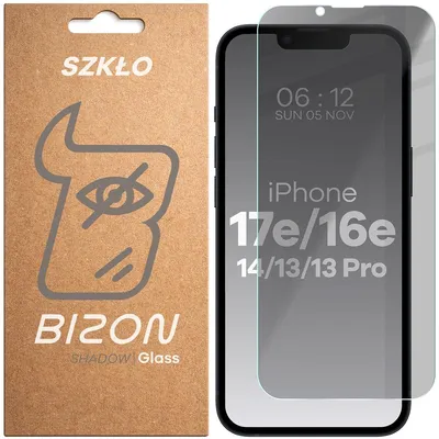 Produktbild von Bizon Glass Clear Shadow Apple iPhone 16e / 14 / 13 / 13 Pro getönt