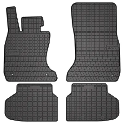 Obrázok produktu pre Gumové autorohože na mieru pre: BMW 7 F01 (2008-2015, sedan) černé, sada 4 ks, s úchyty