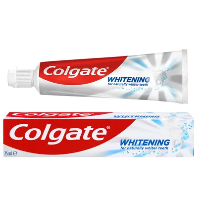 Zdjęcie produktu dla Colgate Whitening Pasta Do Mycia Zbw Usuwajca Przebarwienia 75 Ml