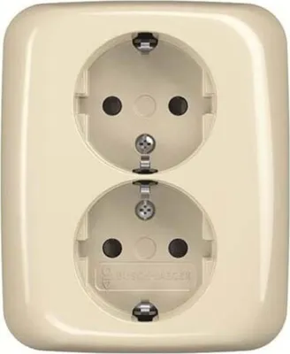 Produktbild von Busch-Jaeger SCHUKO-Doppelsteckdose 202 EUJB-212 2TKA00003897