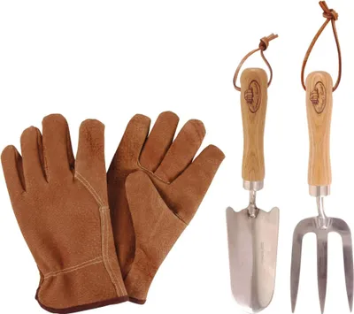 Produktbild von Esschert Design Edelstahl Gartenset S; GT41