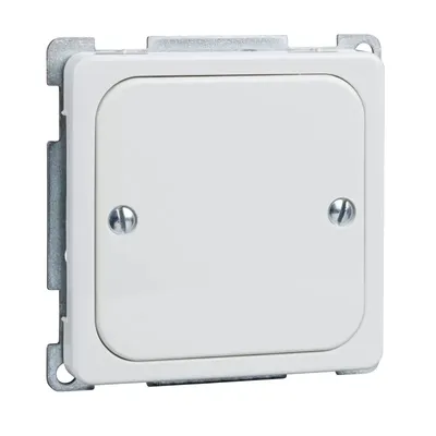 Produktbild von Schneider Electric Zentralplatte 206904 geschraubt reinweiß