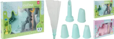 Zdjęcie produktu dla EXCELLENT HOUSEWARE Dětská sada na pečení dinosaurus 10 ks KO-170487850zele