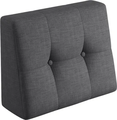 Produktbild von sunnypillow Palettenkissen Verona  Seitenkissen 60x40x20/10cm Grey