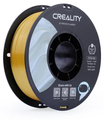 Produktbild von Creality CR-Silk PLA Filament Gold, 3D-Filament, (1 kg, 1,75 mm, auf