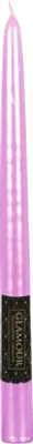 Immagine prodotto di Candela conica METALIK 24 cm rosa lucido