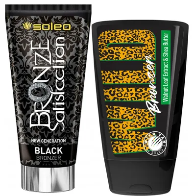 Image de Set Bronzer Soleo Black Bronzer Satisfaction + Wild Tan Bronzer