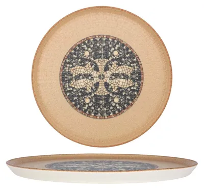 Image de Assiette plate Bonna - Mésopotamie - Porcelaine - 28 cm