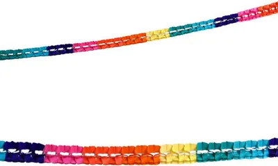 Produktbild von 8x Papier-Girlande mutlicolor 2,7 m  x 8 cm