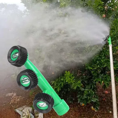 Produktbild von 3-Düsen-Gartensprühdüse in Fächerform, elektrische Sprühdüse für Pestizide, Zerstäuberdüse für den Garten