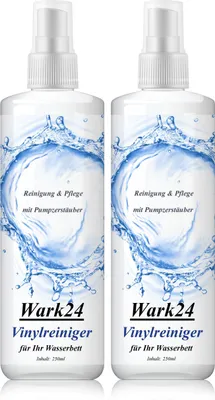 Produktbild von Wark24 Vinylreiniger für Ihr Wasserbett 250ml - Reinigung & Pflege (2er Pack)