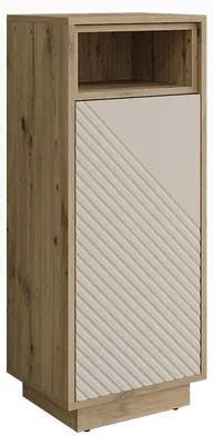 Obrázek produktu pro Střední skříňka Vicco Beatrice Kašmír/Řemeslný dub 38 x 93 cm, Model 60716