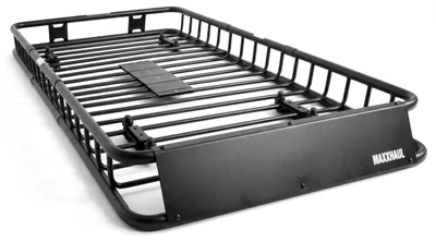 Produktbild von MaxxHaul 50506 robuster Universal-Dachträger aus Stahl, 162,6 x 99,1 x 15,2 cm,