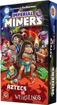 Obrázok produktu pre Asmodee Imperial Miners: Aztecs vs Weirdlings, Stolová hra, 10 rok / roky