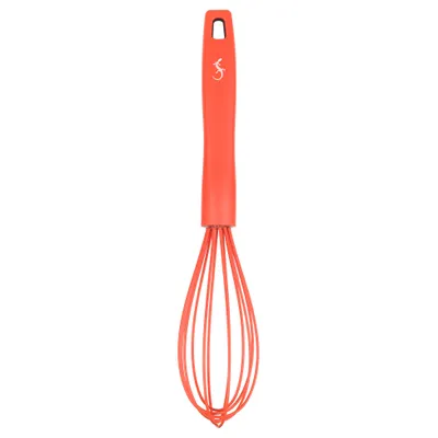 Obrázok produktu pre Úzka šľahacia metla, silikónová, 28 cm, červená Smart Tools / Lurch