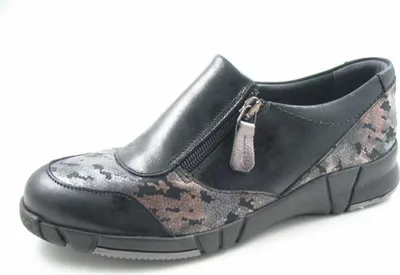 Produktbild von Comfortabel Damen  Slipper bequem schwarz Gr. 37