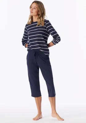 Produktbild von Schiesser Damen Hose 3/4 Gr. 44 deep blue