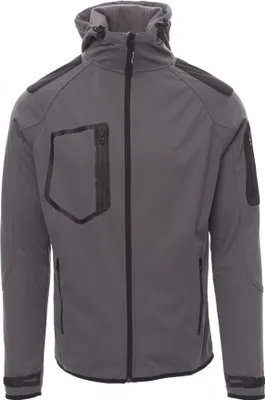Produktbild von Herren Jacke "EXTREME" - Payper Stahlgrau/Schwarz L