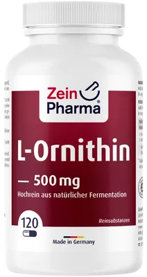 Immagine prodotto di ZeinPharma L-ornitina capsule, 120 capsule