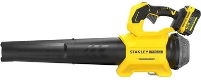 Produktbild von Akku Laubbläser, Stanley Fatmax, Brushless, 18V, 4Ah Akku + Ladegerät, SFMCBL730M1-QW