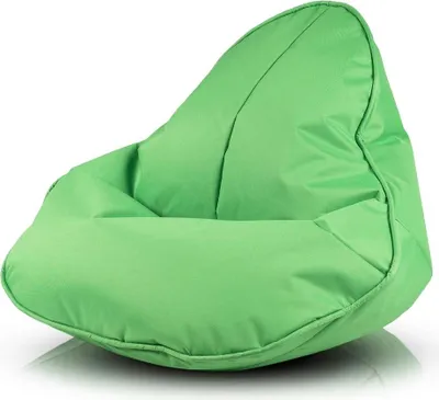 Obrázok produktu pre Ecopuf, Frog, Sedací Vak Pouf, Vak Poufsessel Pufsack Deti, Dospelí, 120x80cm, Zelená Nc2
