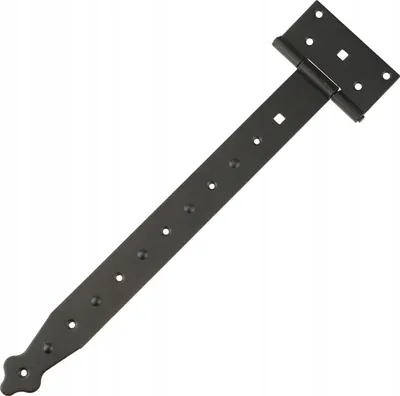 Produktbild von Zier-Scharnier für Türen FEINZ 350 - Schwarz - Hochwertig - Ideal für Türen - Elegantes Design
