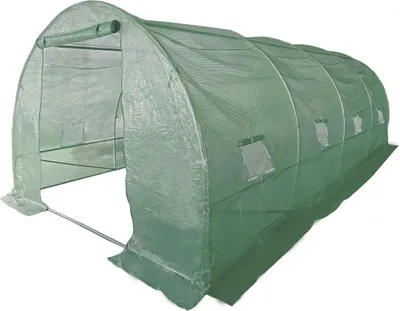 Immagine prodotto di Serra da giardino a tunnel "Lys" - 18 m² - 140 g - Verde
