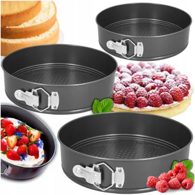 Produktbild von Runde Kuchenform-Set für Torten und Kuchen 28 cm