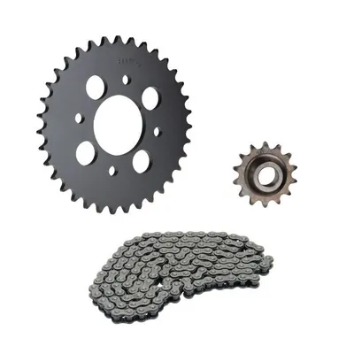 Immagine prodotto di Set catena 3 pezzi nero 14/35 denti per Hercules K50 Sprint (da FG n. 685160522)