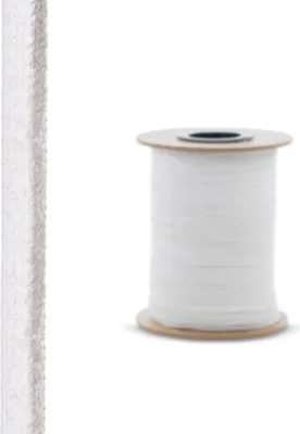 Produktbild von STEIGNER Ofendichtschnur Kamindichtung aus KERAMIKFASERN, hitzebeständig bis 1260°C, 3m, 20x20mm, SKD01-20