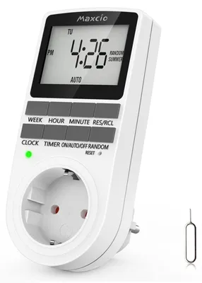 Image de Minuteur numérique, prise électrique, programmable