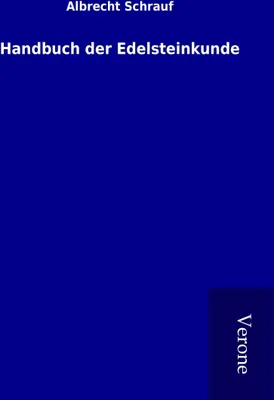 Produktbild von Handbuch der Edelsteinkunde