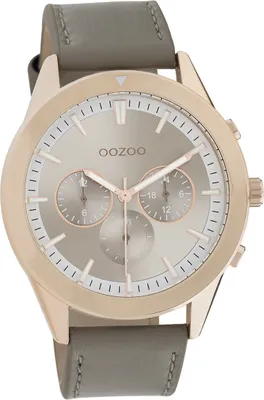 Produktbild von Oozoo Damen Armbanduhr braun Analog Timepieces Lederarmband D2UOC10802