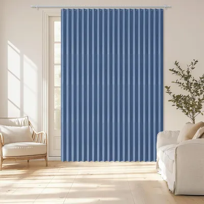 Immagine prodotto di Tenda oscurante pieghevole, magnetica, blu scuro, 160x220 cm