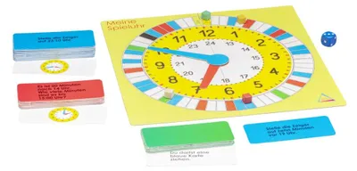 Produktbild von Mathespiel Uhrzeit