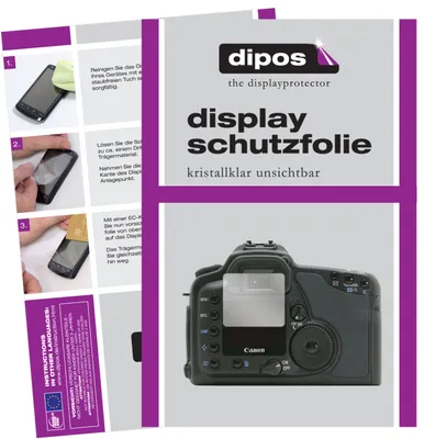 Zdjęcie produktu dla 6x folia ochronna do Canon Eos 10D przezroczysta folia ochronna na ekran dipos