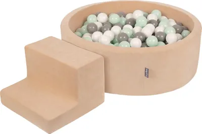 Produktbild von KiddyMoon Spielplatz Schaumstoff mit Bällebad PPZP-OK30V-122