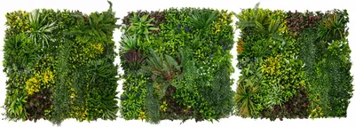 Produktbild von Cassia Künstliche Wandfliese 3 Stück – 100 cm x 100 cm
