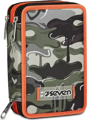 Produktbild von Seven 300102426-621 Etui Weiches Federmäppchen Polyester Mehrfarbig