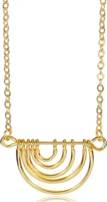 Produktbild von Elegante Halskette Eligia in Gold für empfindliche Haut KP21142