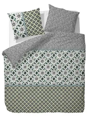 Produktbild von Essenza Bettwäsche Meya Farbe Green 155 x 220 + 80 x 80 AL