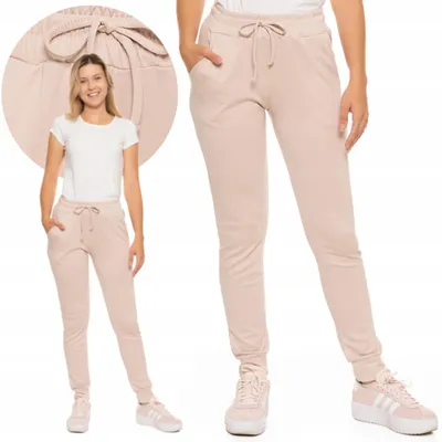 Produktbild von Elegante und bequeme Damenhose mit hohem Bund und Bindegürtel, MORAJ XL ECRU