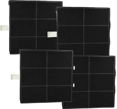 Produktbild von vhbw 4x Aktivkohlefilter Ersatz für Siemens 8718868949073, FWKB-2222, 00360732, LZ51800 für Dunstabzugshaube - 22,2 x 22,2 x 2,4 cm