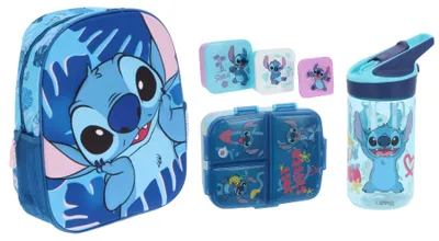 Image de Ensemble scolaire Lilo & Stitch : sac à dos et sac à lunch