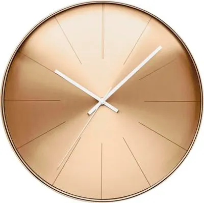 Obrázek produktu pro Nástěnné hodiny Technoline imitace bronzu Ø 39 cm