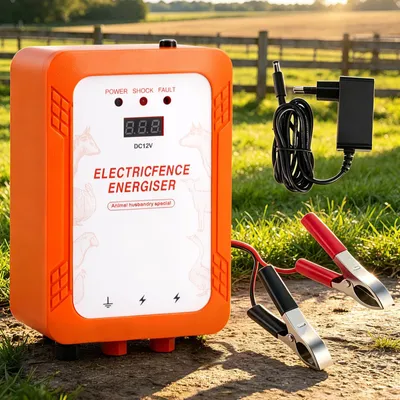 Imagen del producto de Dispositivo de electrificación de 12V para cercas eléctricas de animales