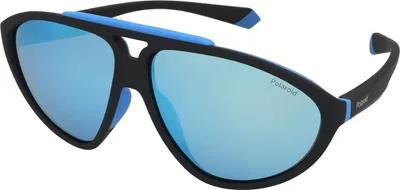 Produktbild von Polaroid PLD 2151/S Matte black blue 62/11/140 Uni Sonnenbrillen
