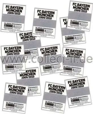 Image de Panini Bundesliga 09/10 - FC Bayern München - 50 autocollants différents