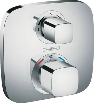 Obrázok produktu pre Hansgrohe Ecostat E, Kúpeľňové umývadlo, Chróm
